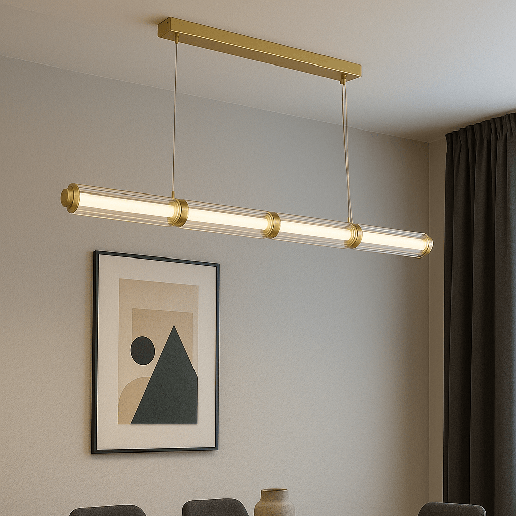 Avendris Gold Pendant Light – Modern Elegant Ceiling Fixture
