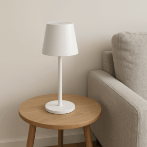 Avendris White LED Touch Lamp – Modern Ambient Lighting