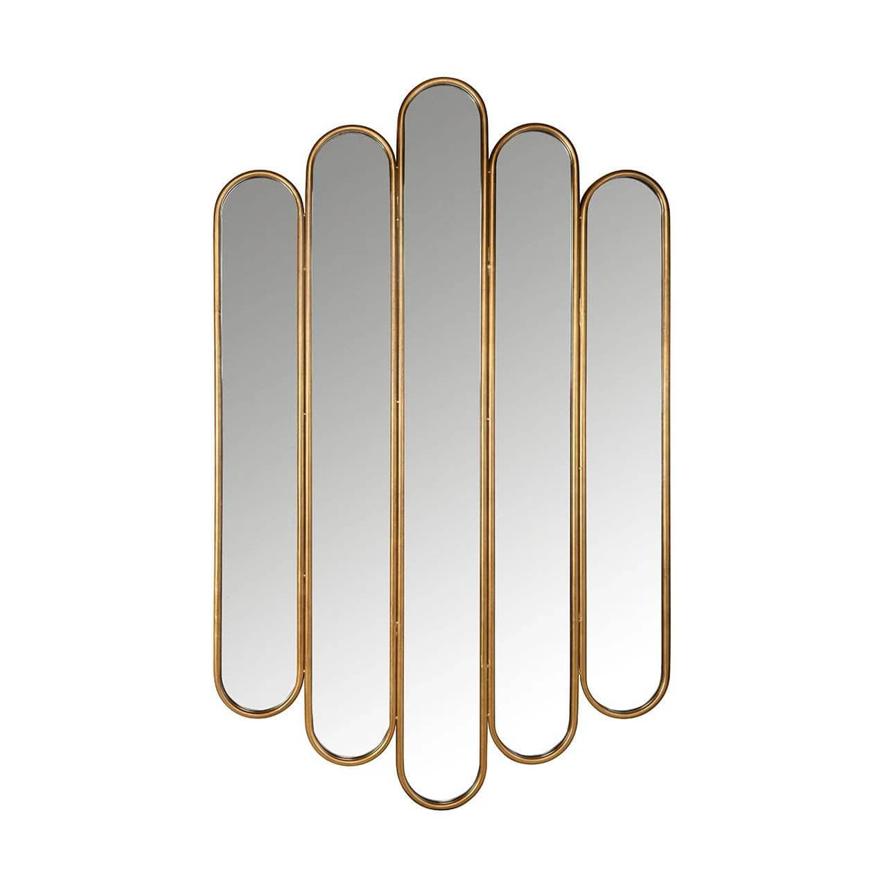 Avendris Gold Wall Mirror – Elegant Decorative Accent