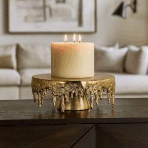 Avendris Gold Cake Plate – Elegant Serving Stand