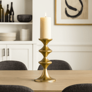 Avendris Small Gold Candle Holder – Chic & Elegant Accent