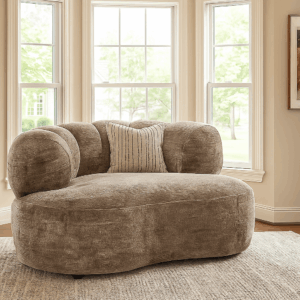 Avendris Stone Snuggler Chair – Cozy Compact Seating