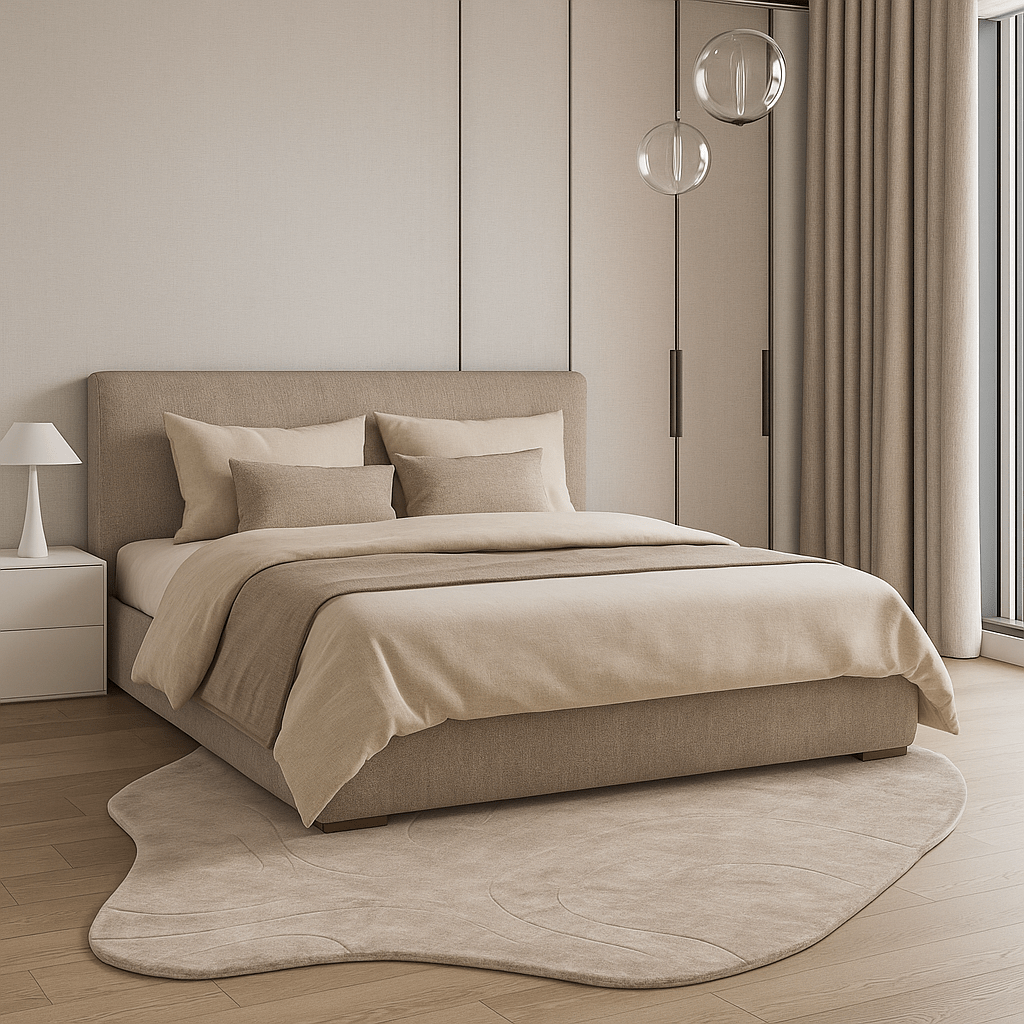 Avendris Natural Area Rug – 240x350cm Soft & Durable Floor Covering